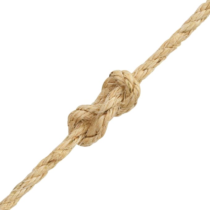 vidaXL - Touw - 6 - mm - 100 - m - 100% - sisal