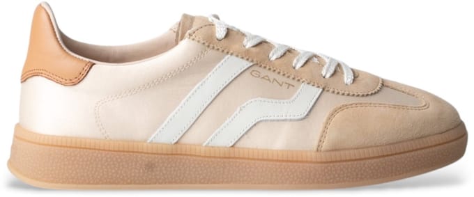 sneakers van Leermix Model 'Cuzima'