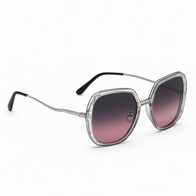 KingSeven Grijs - Butterfly met UV400 en polarisatie filter - Z212