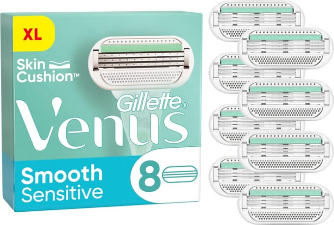 Gillette Venus Scheermesjes Smooth Sensitive 8 stuks