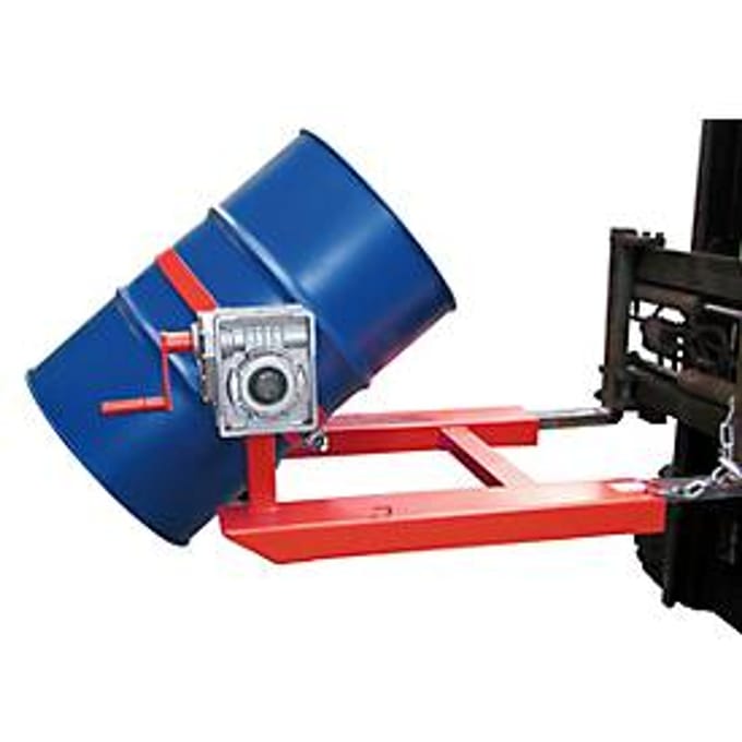 Kiepbak BAUER FD-HK met slinger, staal, B 1000 x D 1245 x H 540 mm, rood