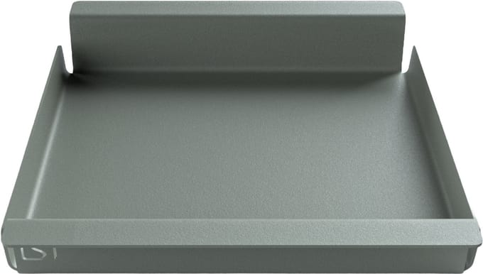 Steellish Dienblad Vierkant - Tray - Aluminium - Mos Groen - 34×28×5cm
