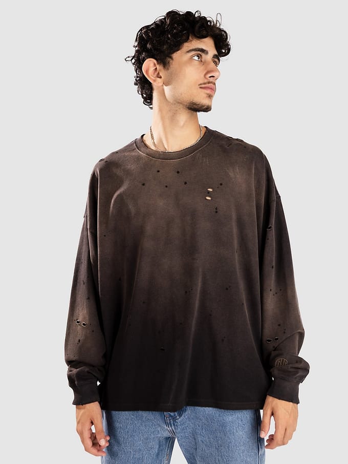 Ninth Hall Fundamental Aged Washed Longsleeve zwart