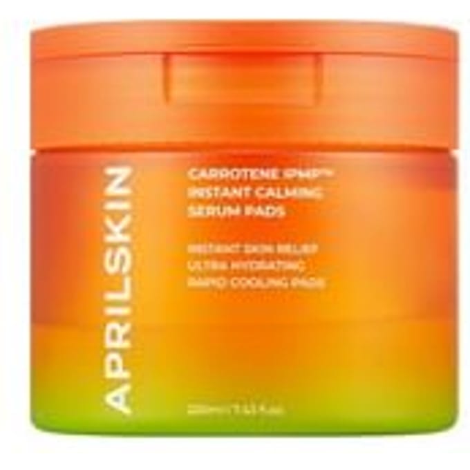 [APRILSKIN] Tampons de sérum apaisant instantané Carrotene IPMP™ 220 ml 80 unités white
