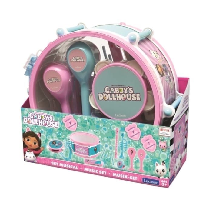 Gabby's Dollhouse Musical Set 7 pcs