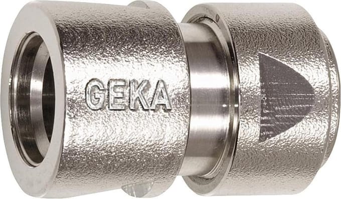 Slangstuk met Spanmoer 1/2 Inch 13 mm - Steeksysteem MS NI