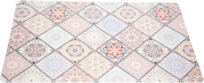Cosy & Trendy Placemat Mozaiek Rood 43.5x28.5cm