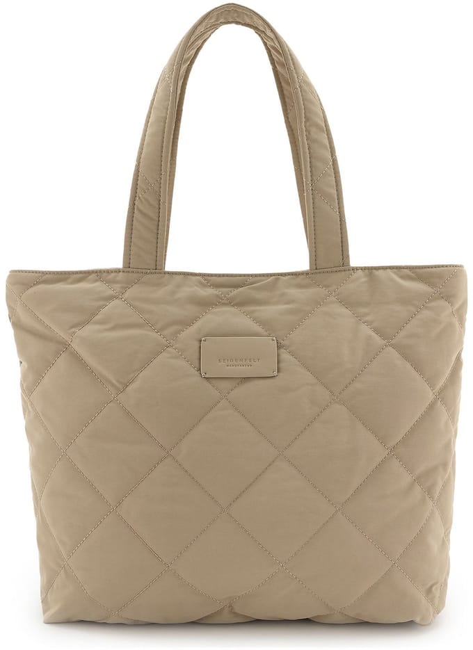 SEIDENFELT MANUFAKTUR shopper Hetta Shopper Soft Toffee Lichtbruin