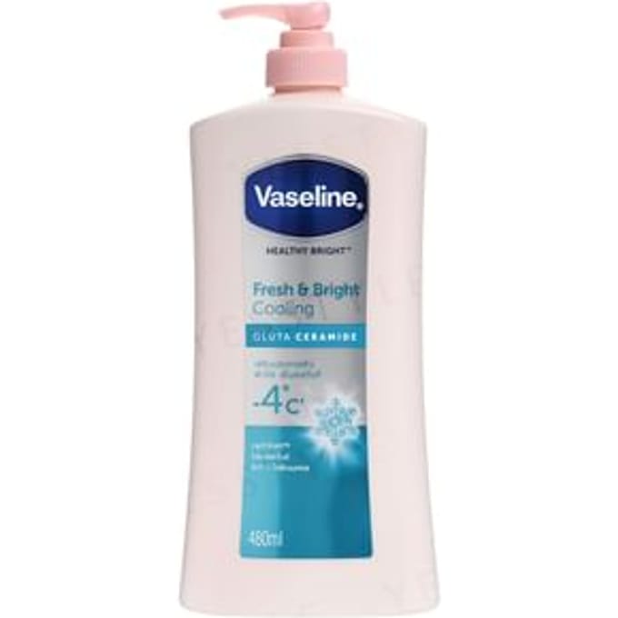Vaseline - Healthy Bright Fresh & Bright Cooling Gluta Ceramide Body Lotion 480ml