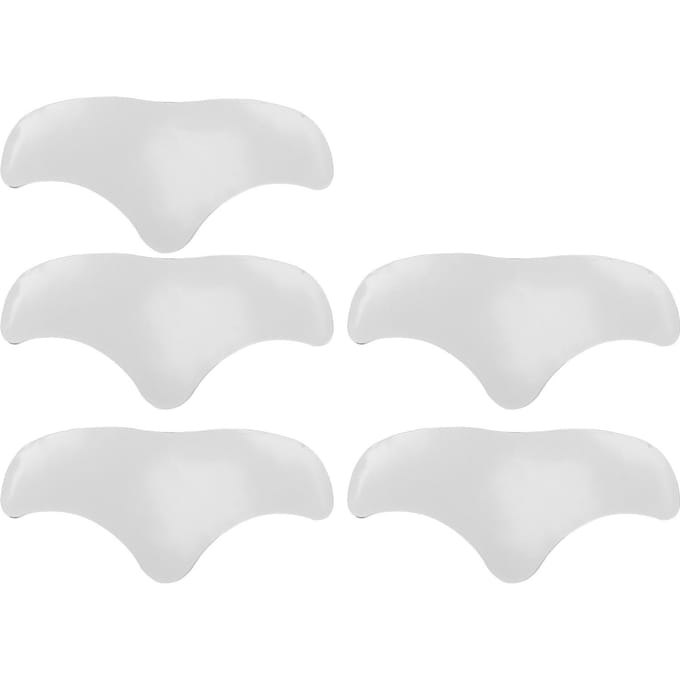 5 pièces Patchs Anti-Rides Frontaux 5g Éliminent les Ridules Hydratants Raffermissants Peau Patchs de Beauté white