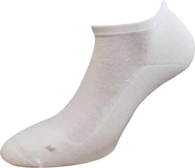 Soga - 3-Pack - Lage Merino Sokken - Antibacterieel Ademend - Heren / Dames - wit - 43-45 - S16