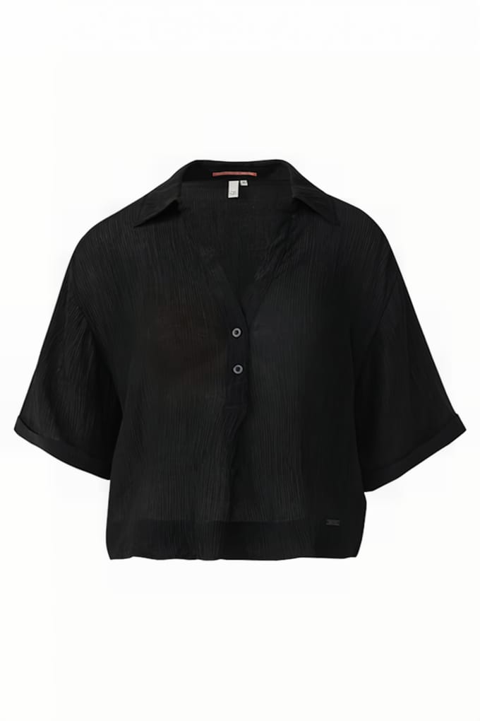 s.Oliver -qs Blouses Black Taglia: 32 | Magliette intime Outlet | Donna | Nero