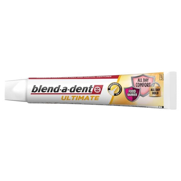 Blend-A-Dent Colle pour Prothèses Dentaires Saveur Fraîcheur Ultime 40G