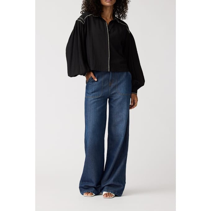 Alchemist Eva Blouse Black Taglia: 38 | Maglie a manica lunga Outlet | Donna | Nero