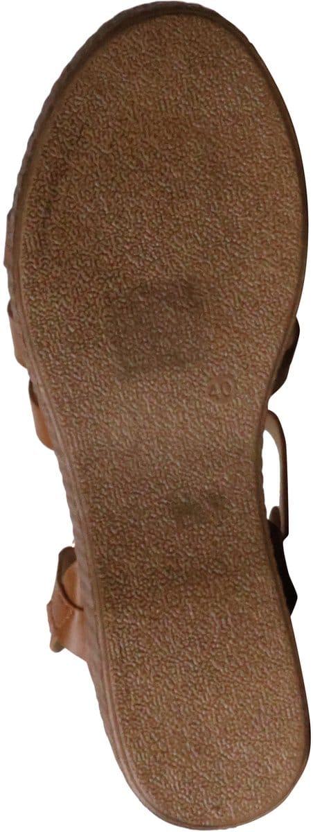 Sandalen met plateauzool en bandjes, Parijs