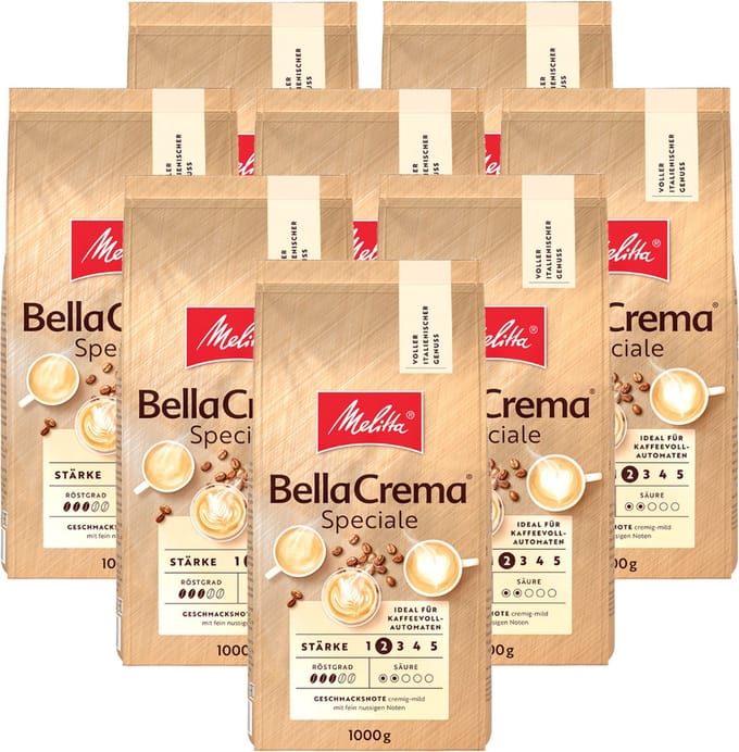 Melitta BellaCrema Speciale Bonen – 8 KG