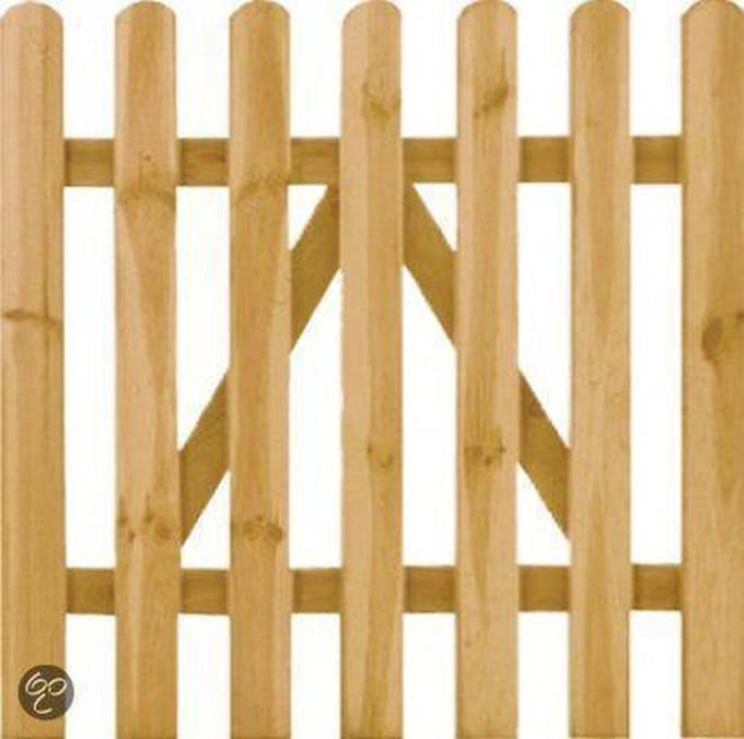 Woodvision Schutting ReliÃ«f rechthekpoort | 60