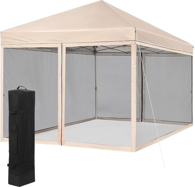 ApexArte® Easy Up Partytent - Paviljoen Opvouwbaar - Extra Stevig