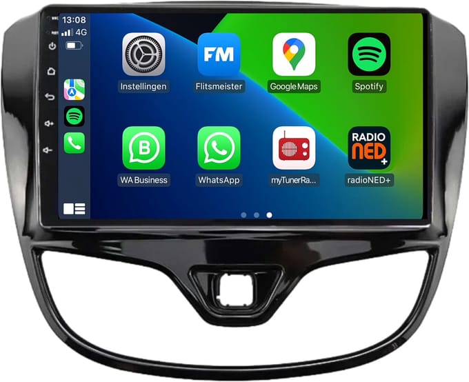Carplay autoradio voor Opel Karl | 2016 t/m 2020 | Android 13 | Draadloos Apple Carplay & Android Auto | 2GB + 32GB | 8-Core processor | Davilon | 2025 model | 2015 2016 2017 2018 2019 2020 | Bluetooth & Wifi