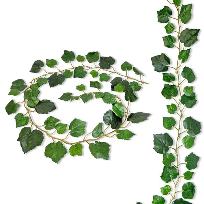 Inspiruj - Kunstbloem Girlanda Winobluszcz - 180 cm - Realistische Bladeren - Elastsiche Constructie