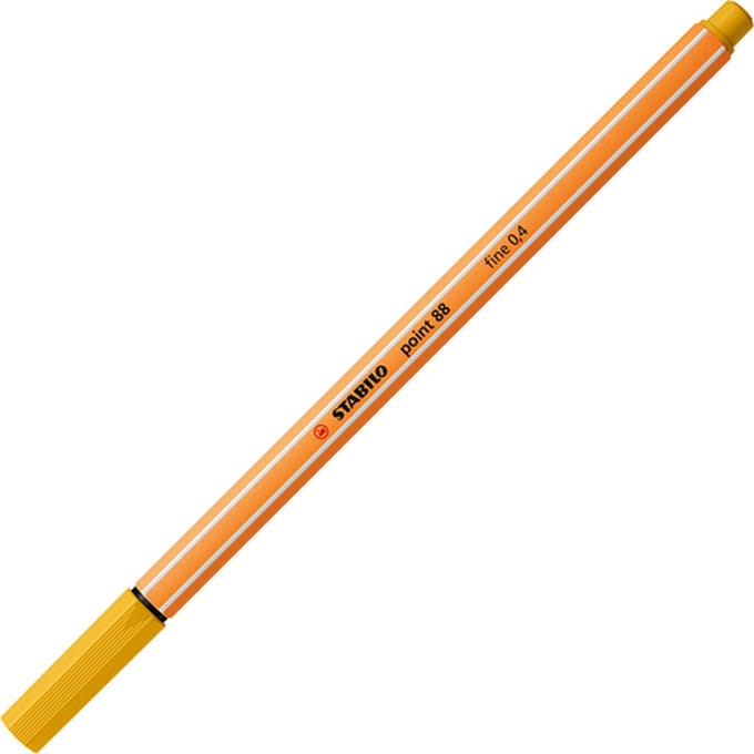 STABILO point 88 | premium fineliner 0.4 mm | curry | per stuk