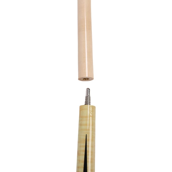 Jump Break Poolkeu Esdoornhout 13mm Top 1.05m Biljartkeu voor Oefeningen Optredens Beige beige