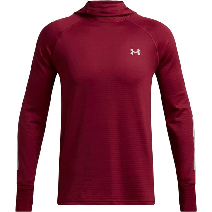 Under Armour UA Launch Elite-hoodie voor heren (Rood)