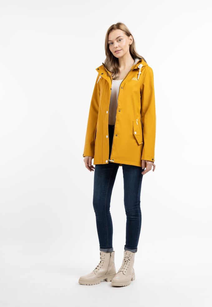 ICEBOUND Regenjas Dames curry