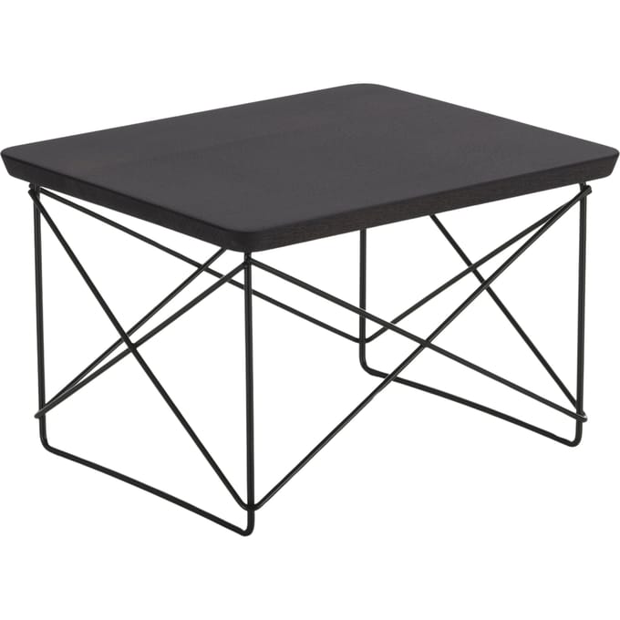 Vitra Bijzettafel LTR - VitraEicheDunkelMassiv - zwart
