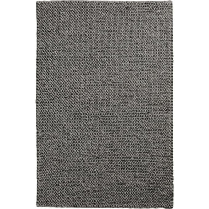 Woud Tact Vloerkleed - antraciet grijs - 140 x 90 cm