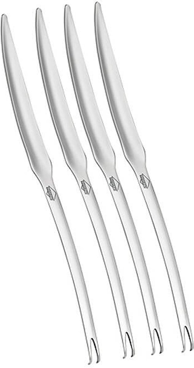Küchenprofi 4 stuks inox kreeftvork