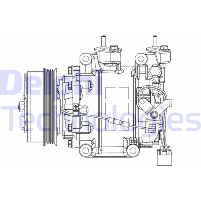 Compressor airconditioning DELPHI CS20515