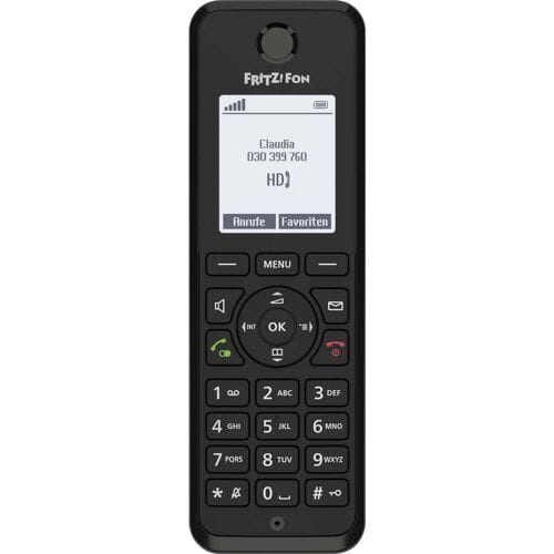 Fon M3, DECT-telefoon, Draadloze handset, Luidspreker, 300 entries, Nummerherkenning, Zwart