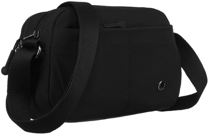 Peterson Serie - Zwarte Polyester Schoudertas - Draagcomfort - Verstelbare Band
