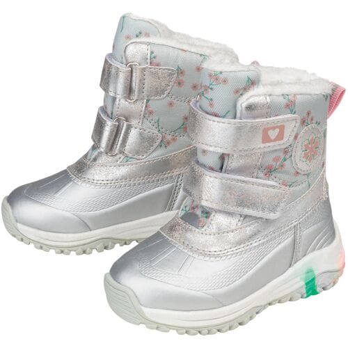 lupilu Meisjes snowboots (20, Zilver)