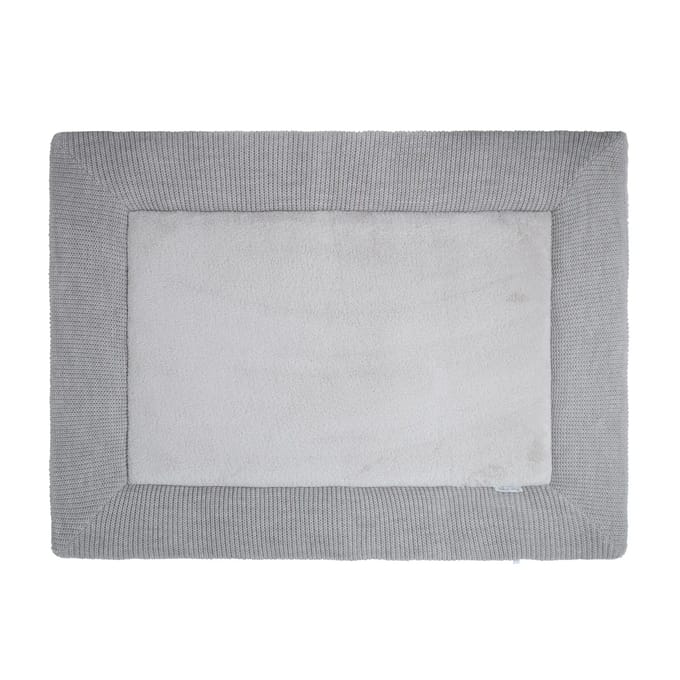 Baby's Only Gebreid boxkleed Hope - Parklegger - Speelkleed - Dusty Grey - 80x100 cm - Extra dik - Boxmatras - Tweezijdig te gebruiken