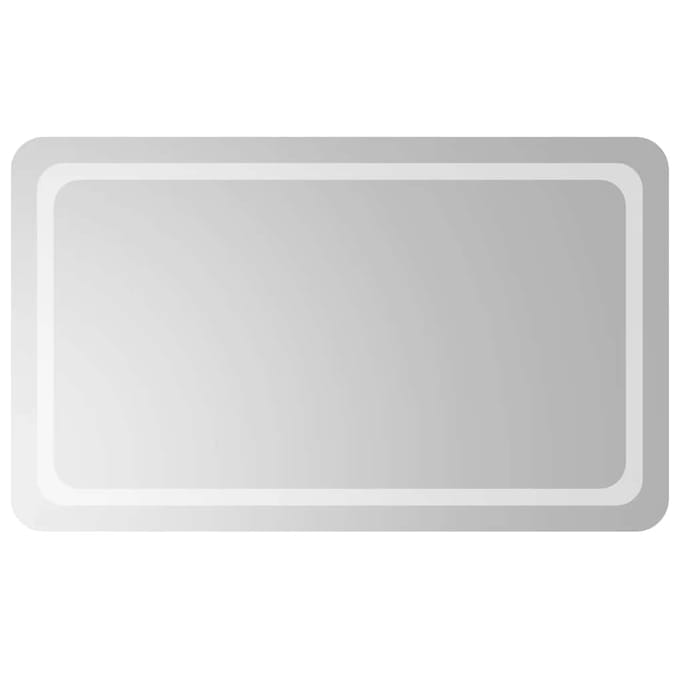 vidaXL - Badkamerspiegel - LED - 100x60 - cm