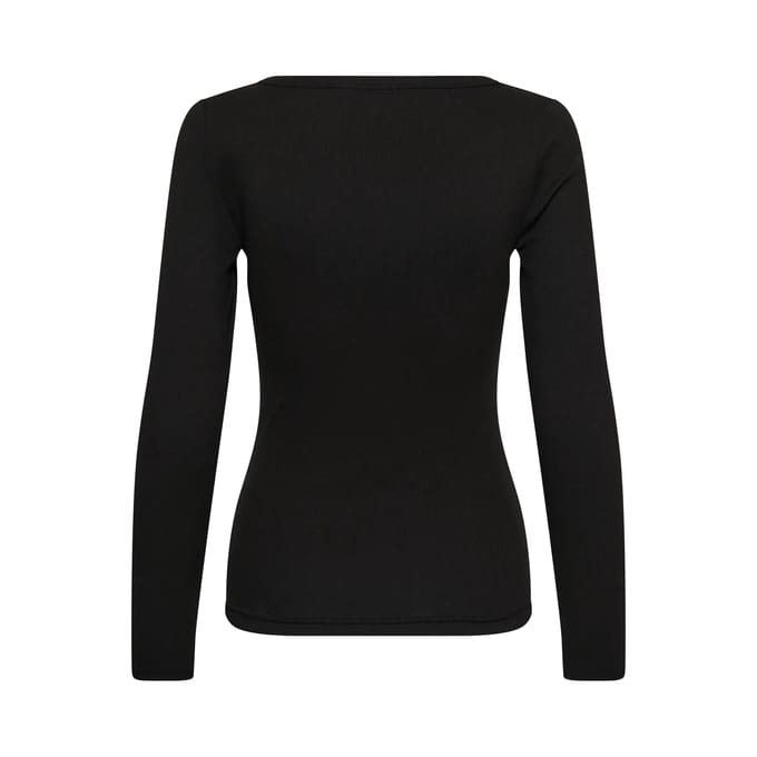 Dames-T-shirt met lange mouwen KAFFE KACarna
