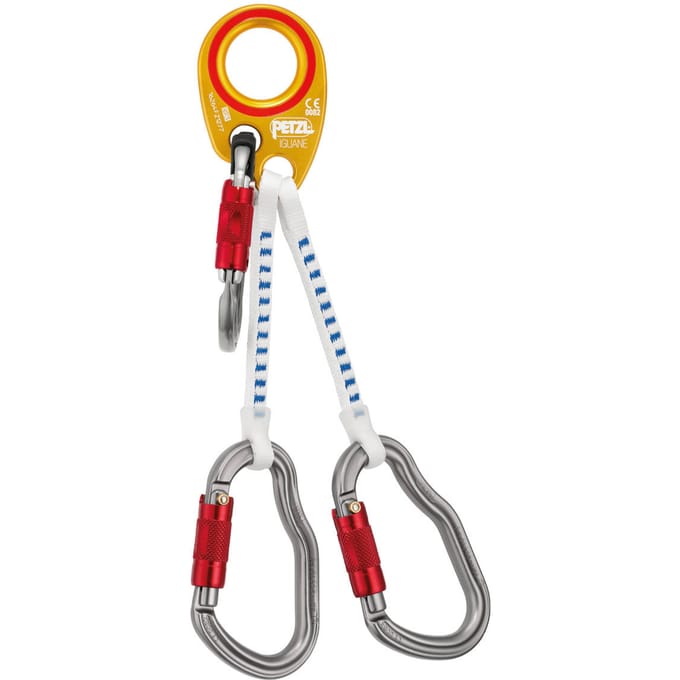 Petzl Iguane 25 cm Oranje/Zilver – Helivac-lijn