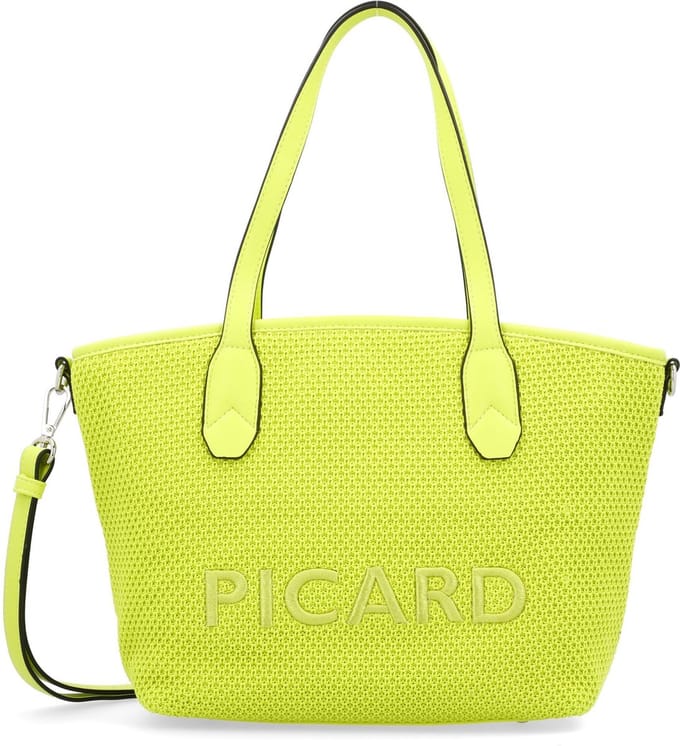 PICARD Schoudertas Knitwork Shopper Lime Lichtgroen