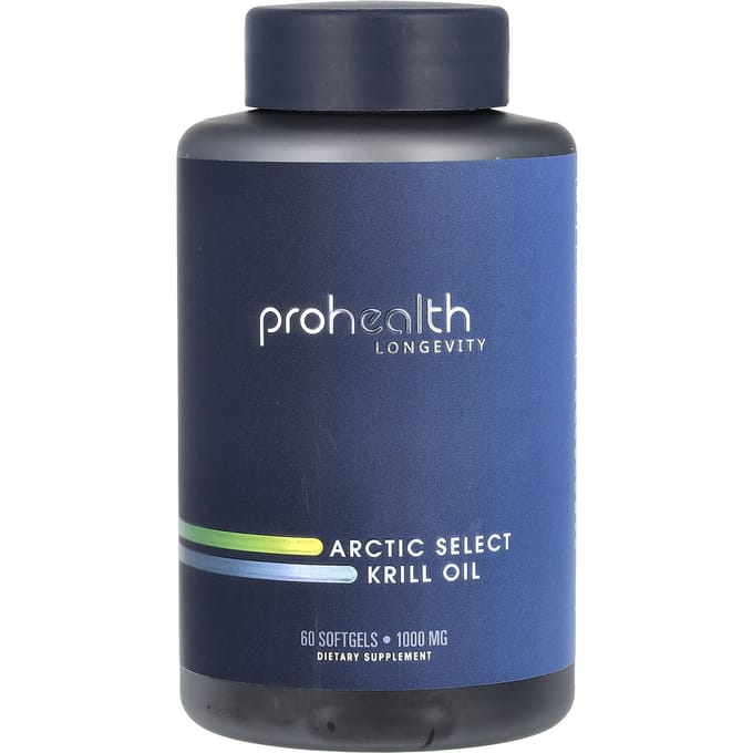 ProHealth Longevity, Arctic Select, Huile de Krill, 1 000 mg, 60 Gélules Molles