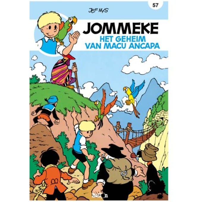 Het Geheim Van Macu Ancapa - Jommeke Strip - Nieuwe Look