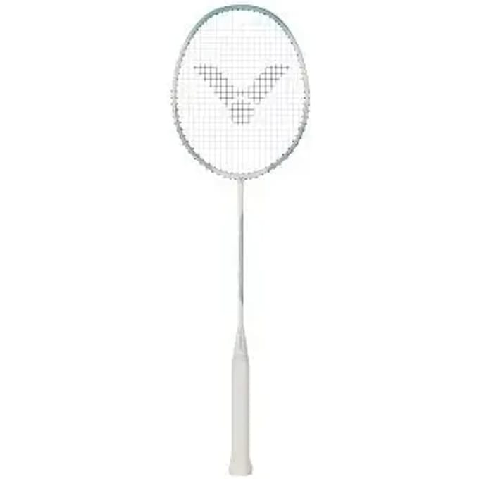 Victor Auraspeed 9R grafiet badmintonracket - even balance - wit