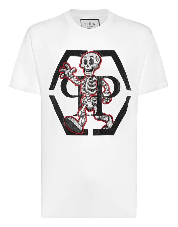 T-Shirt Ronde Hals Skeleton