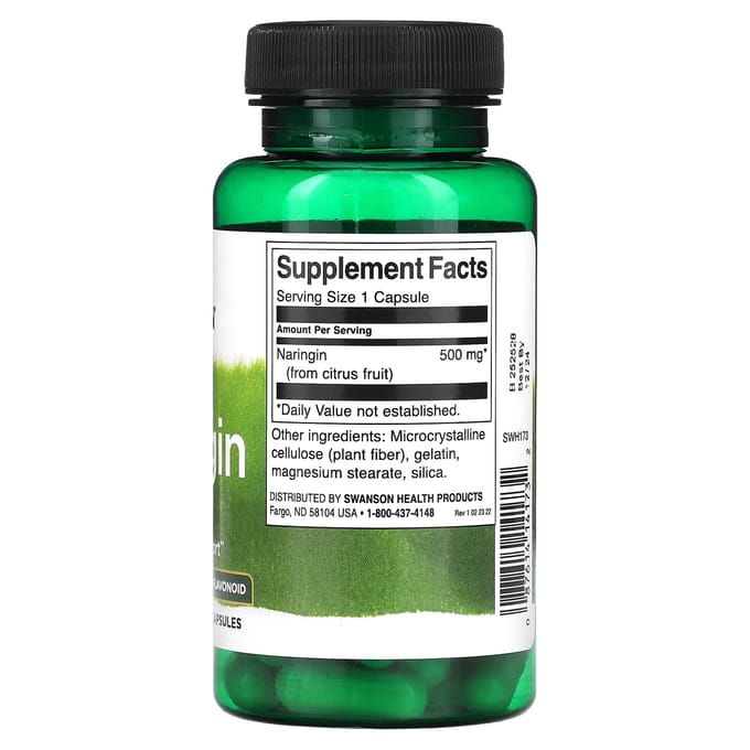 Naringine, 500 mg, 60 capsules