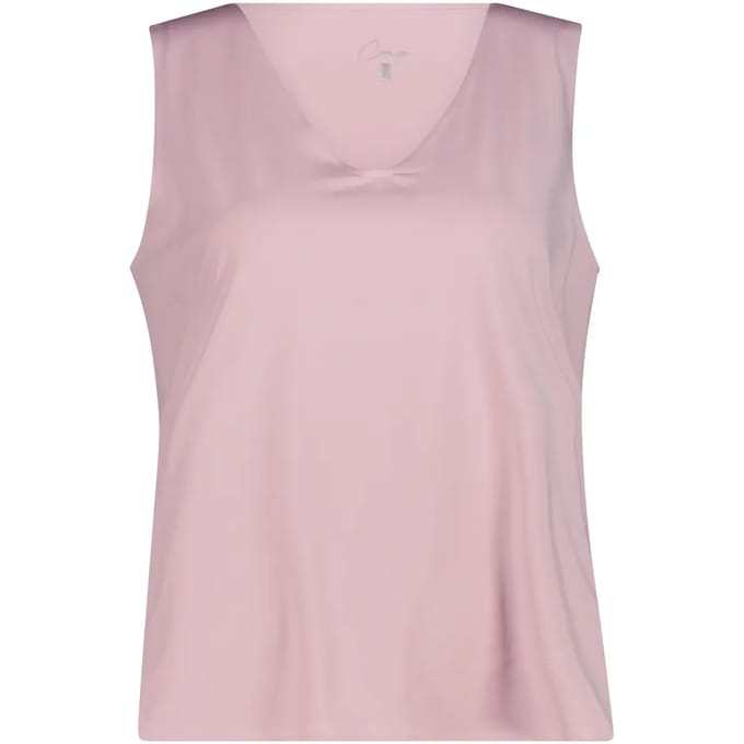 Vrouwelijke stretch jersey mouwloze top CMP