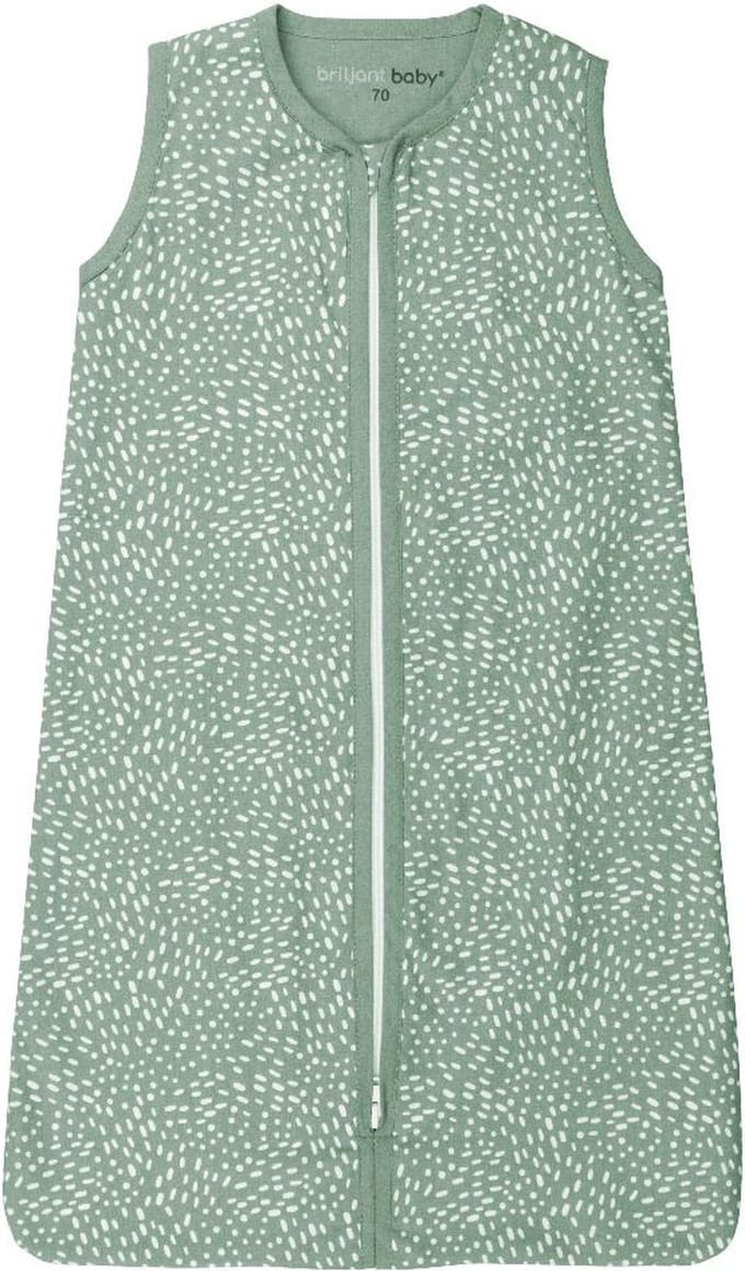 Briljant Baby Slaapzak Zomer Minimal Dots 90cm - Groen