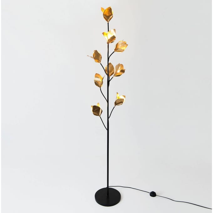 Holländer Poesia vloerlamp, 9-lamps