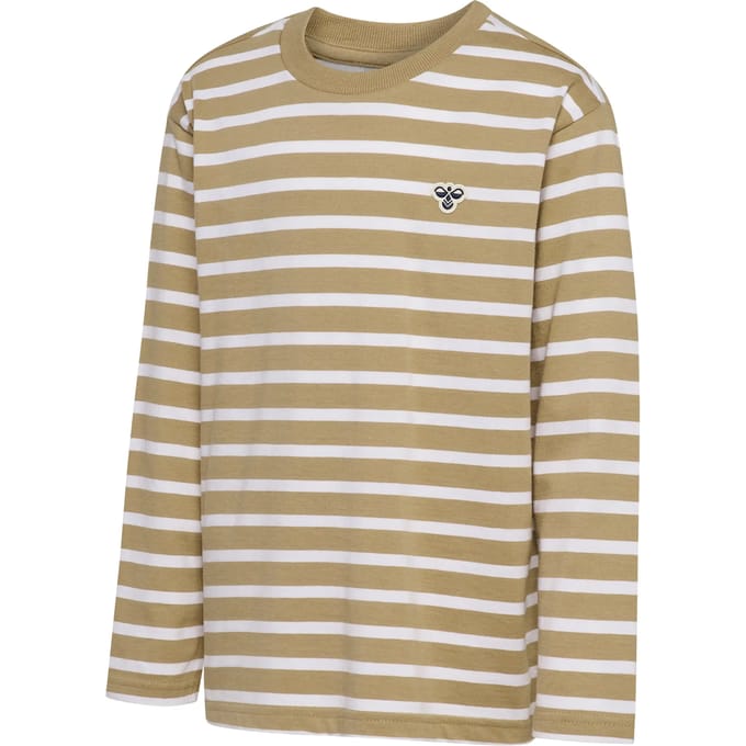 Gestreepte lange mouwen t-shirt voor kinderen Hummel