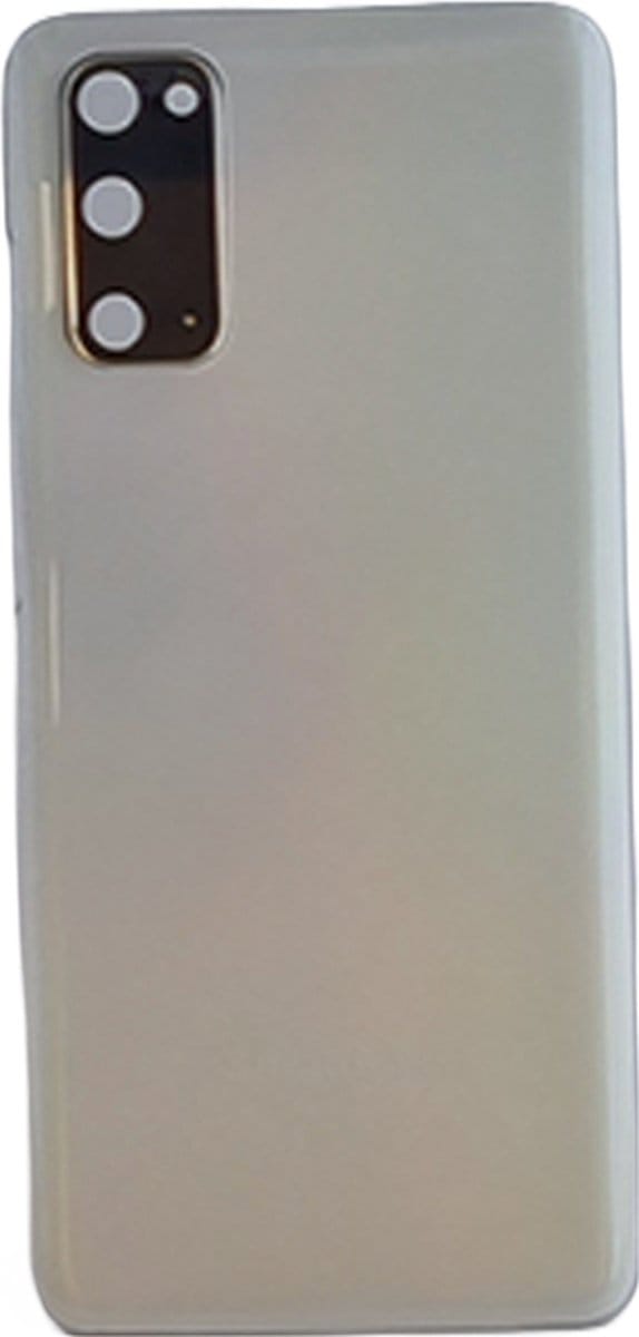 Achterkant Geschikt voor Samsung Galaxy S20 Plus – Premium – Wit